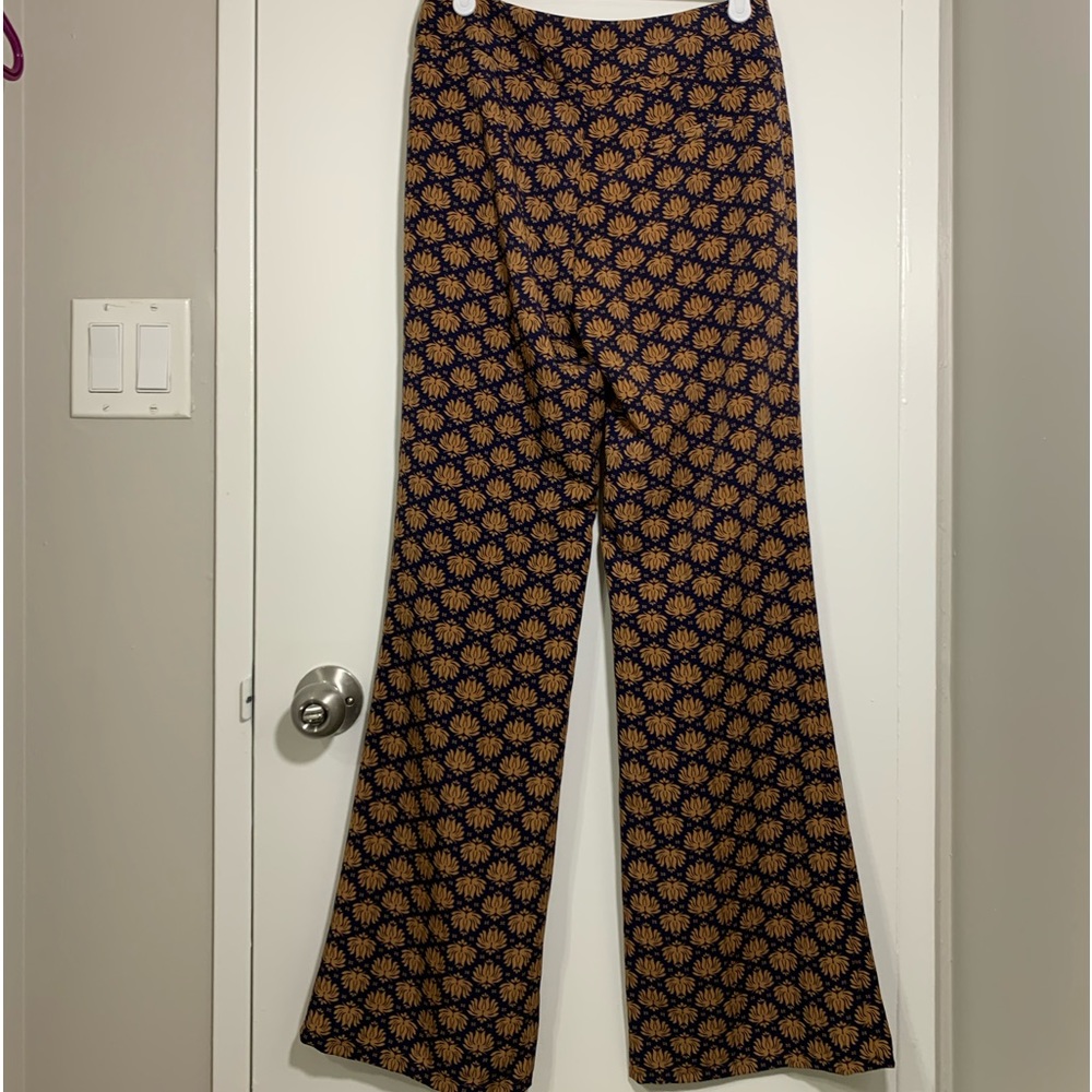 H&M Conscious Collection Flare Patterned Pants - Picture 6 of 8